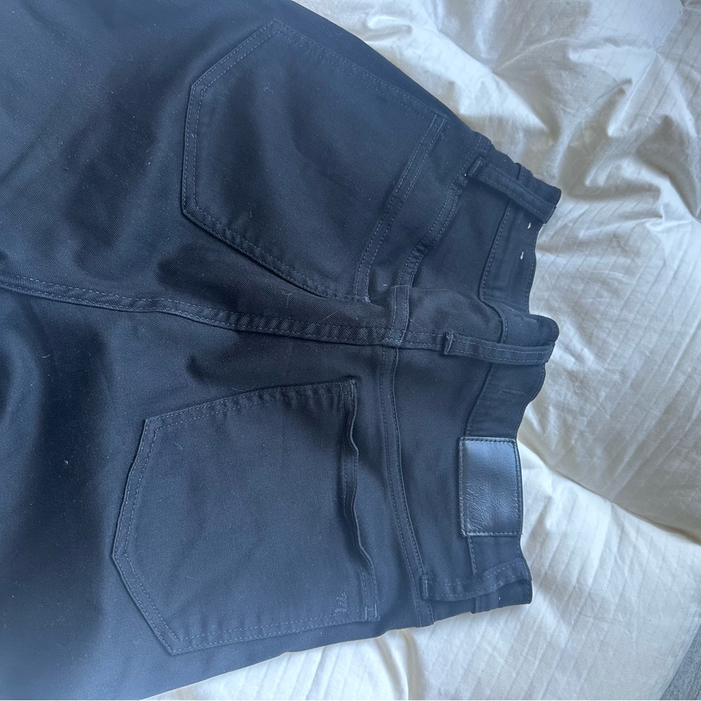Madewell 10” High-rise skinny Black Jean - Picture 3 of 4